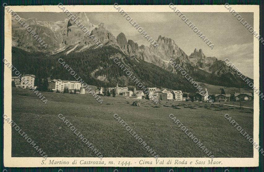 Trento San Martino di Castrozza cartolina ZC2433 – fronte