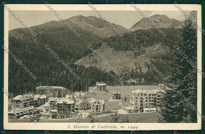 Trento San Martino di Castrozza cartolina ZC2434 – fronte