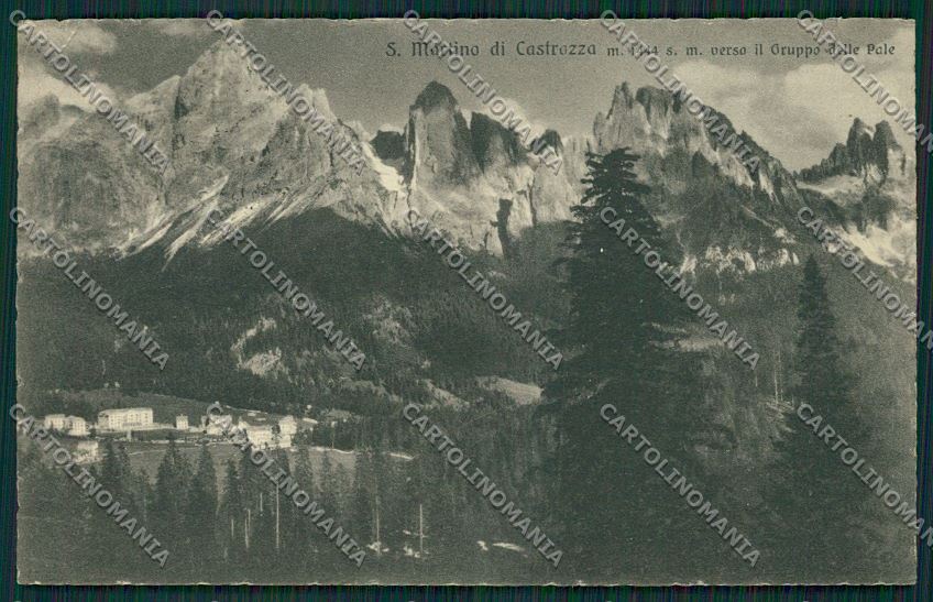 Trento San Martino di Castrozza cartolina ZC2437 – fronte