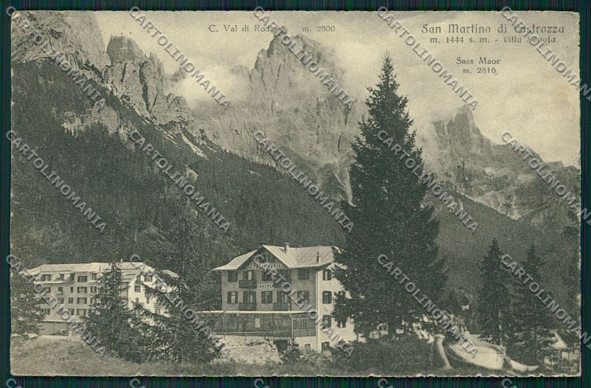 Trento San Martino di Castrozza cartolina ZC2443 – fronte