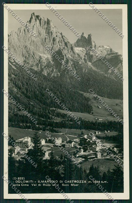 Trento San Martino di Castrozza Foto cartolina ZC2452 – fronte