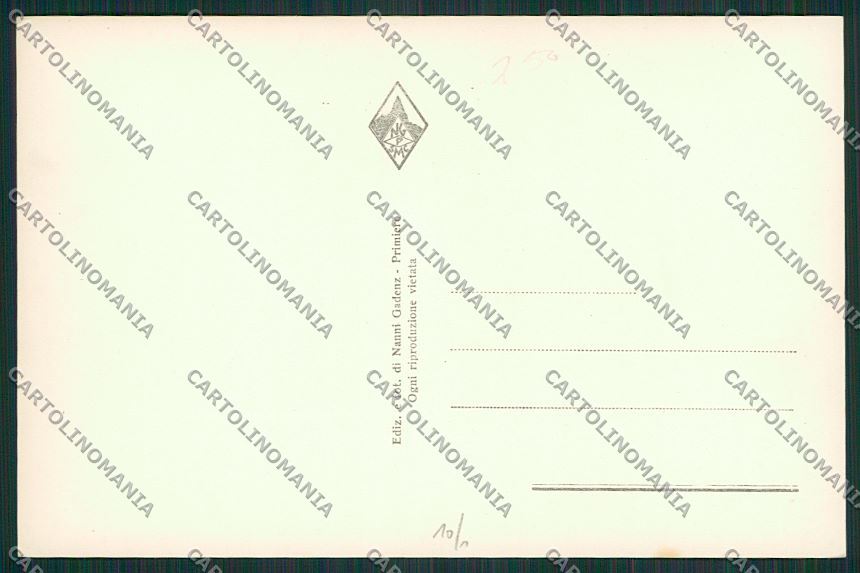 Trento San Martino di Castrozza Foto cartolina ZC2464 – retro