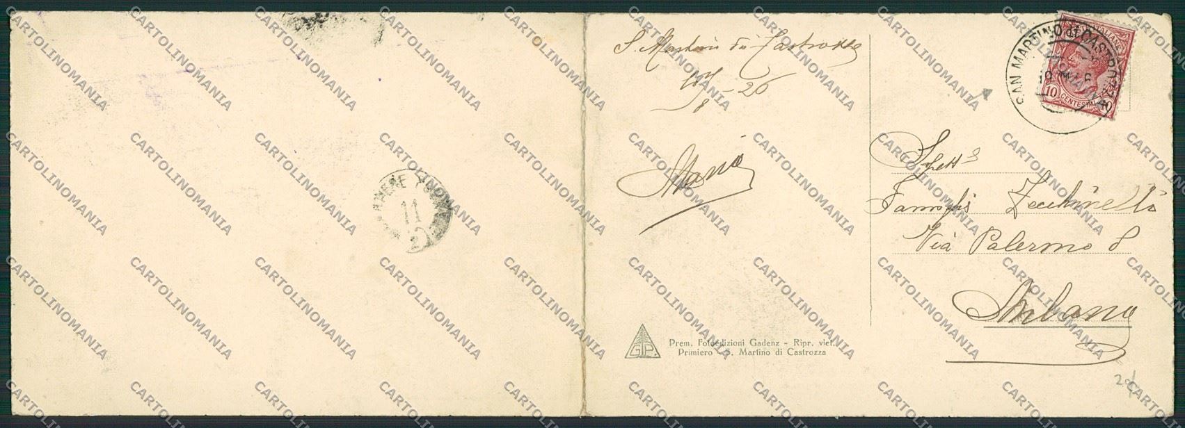 Trento San Martino di Castrozza Doppia cartolina ZC2485 – retro