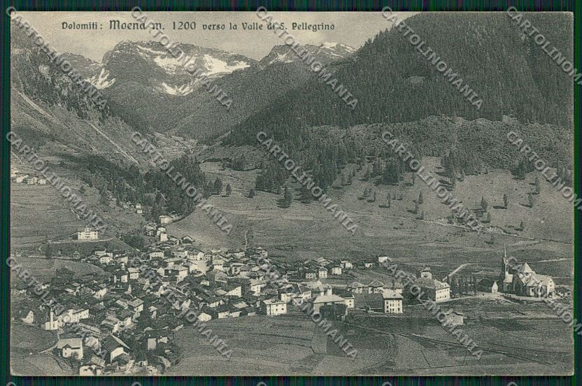 Trento Moena di Fiemme cartolina ZC2492 – fronte