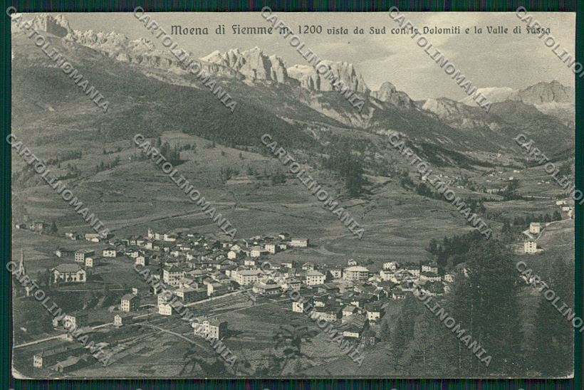 Trento Moena di Fiemme cartolina ZC2493 – fronte