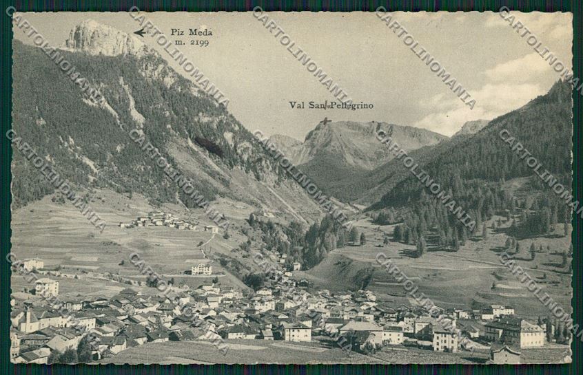 Trento Moena di Fiemme cartolina ZC2497 – fronte