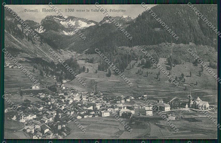 Trento Moena di Fiemme cartolina ZC2499 – fronte