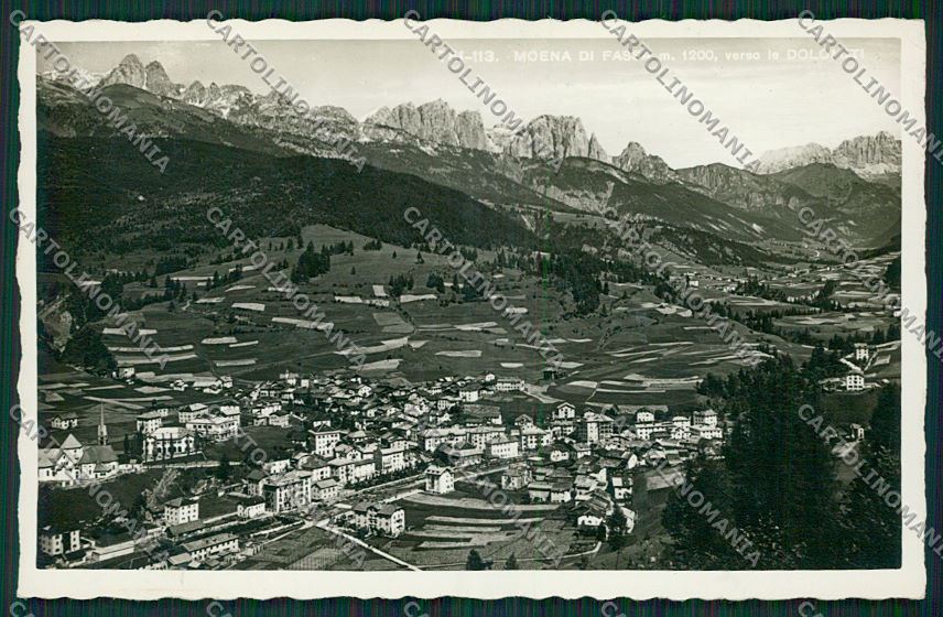 Trento Moena di Fiemme Foto cartolina ZC2510 – fronte