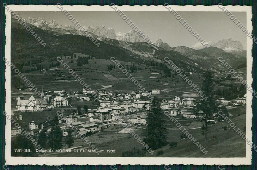 Trento Moena di Fiemme Foto cartolina ZC2511 – fronte