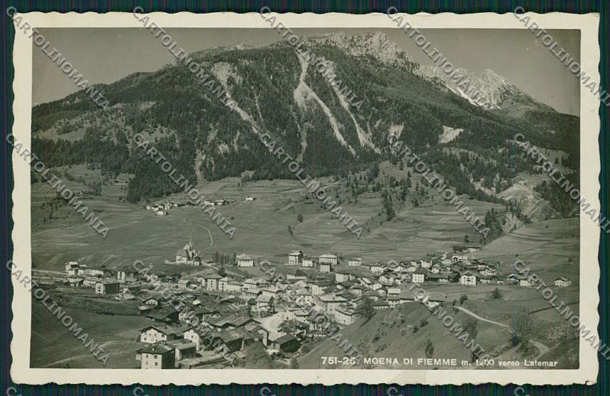 Trento Moena di Fiemme Foto cartolina ZC2512 – fronte