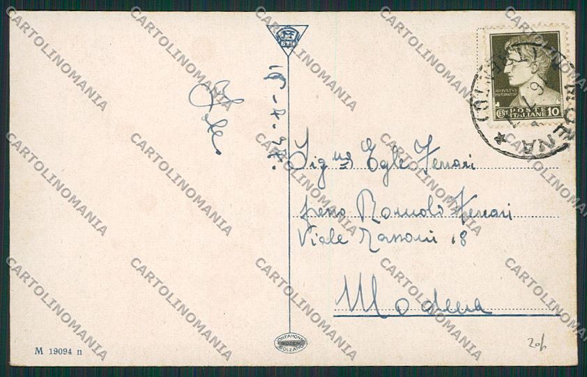 Trento Moena di Fiemme cartolina ZC2517 – retro