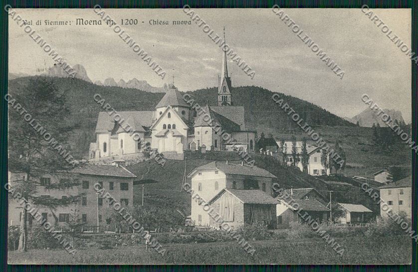 Trento Moena di Fiemme cartolina ZC2523 – fronte