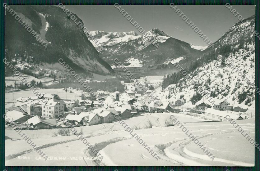 Trento Canazei Nevicata Foto cartolina ZC2529 – fronte