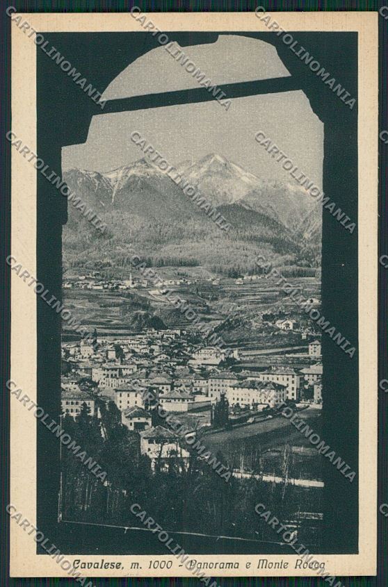 Trento Cavalese cartolina ZC2573 – fronte