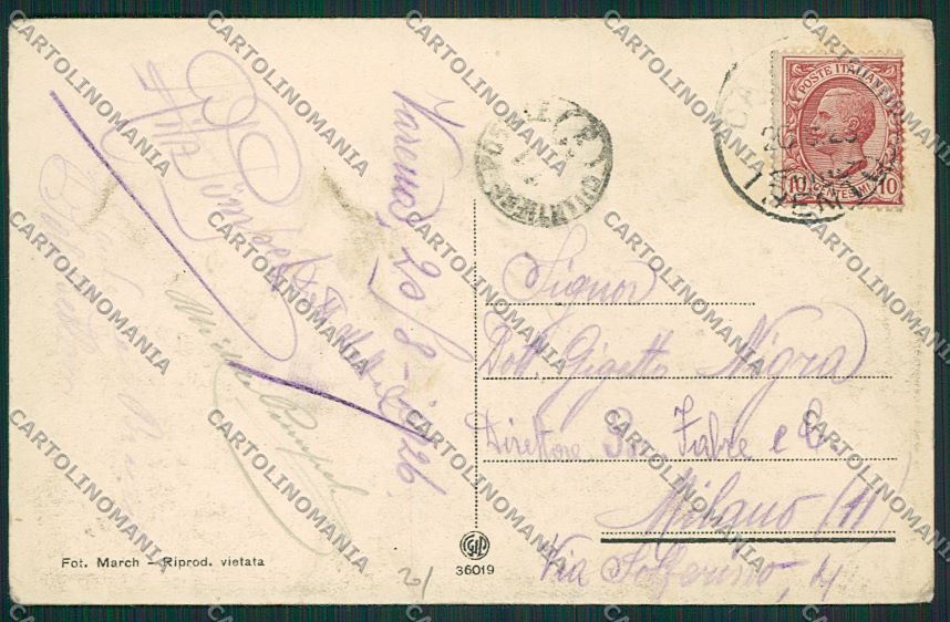 Trento Cavalese cartolina ZC2574 – retro