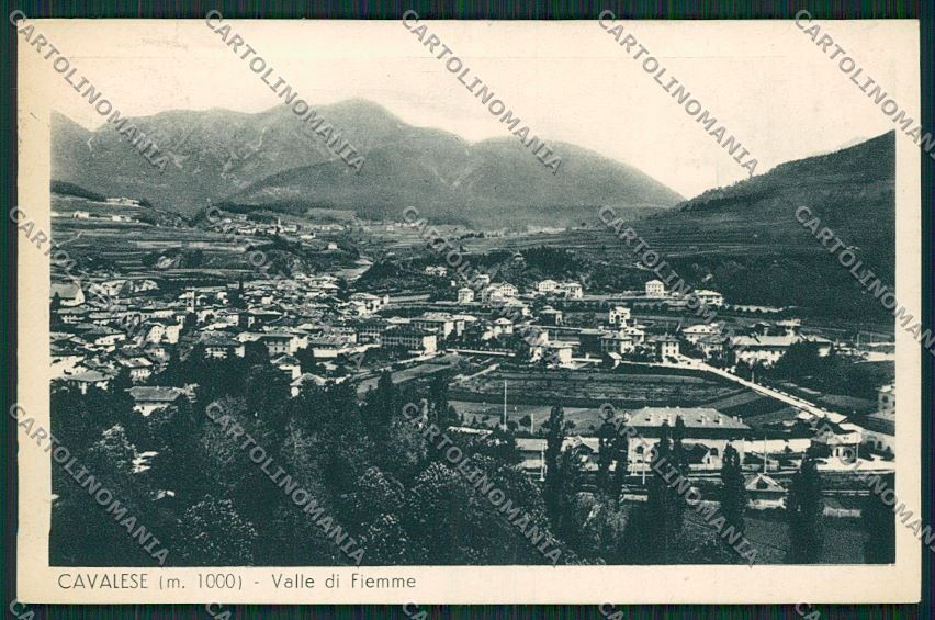 Trento Cavalese cartolina ZC2576 – fronte