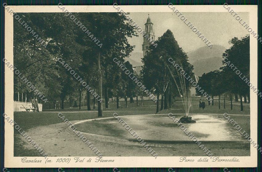 Trento Cavalese cartolina ZC2586 – fronte