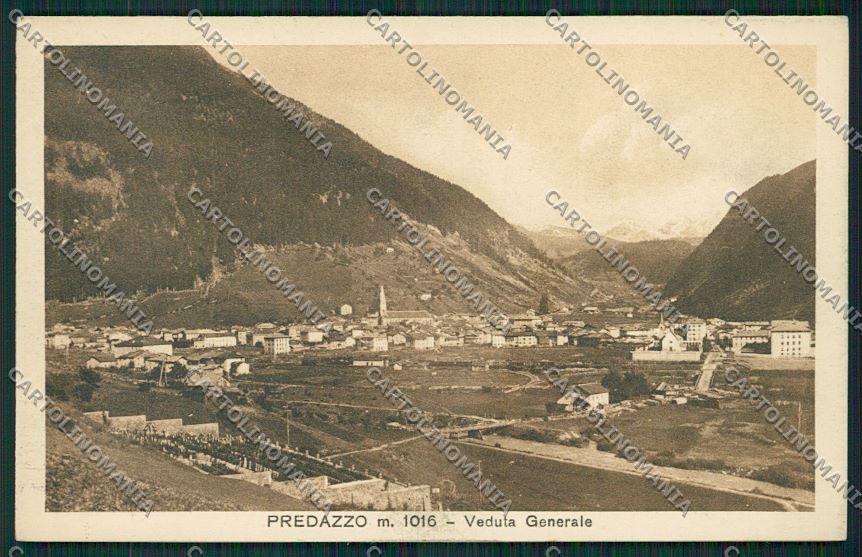 Trento Predazzo cartolina ZC2588 – fronte