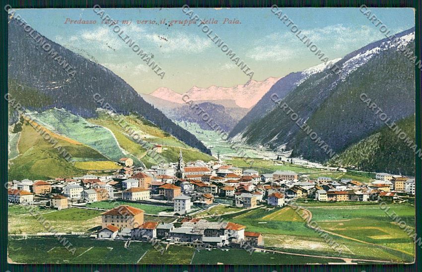 Trento Predazzo cartolina ZC2596 – fronte