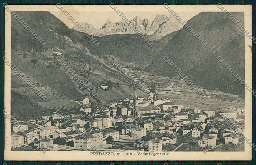 Trento Predazzo cartolina ZC2606 – fronte