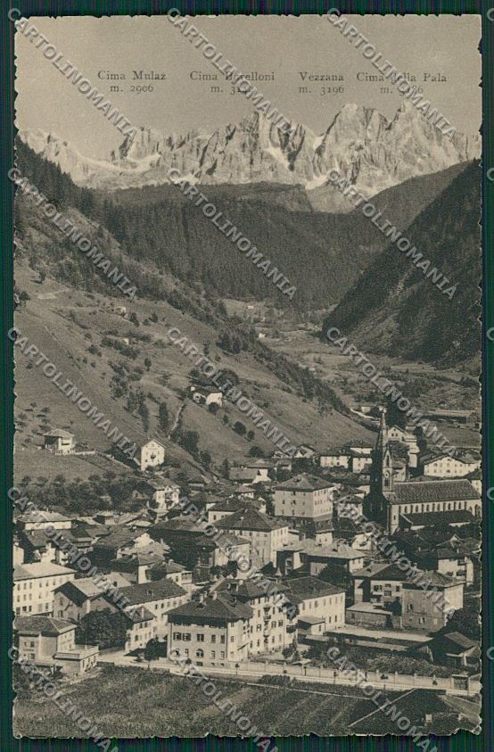 Trento Predazzo cartolina ZC2608 – fronte
