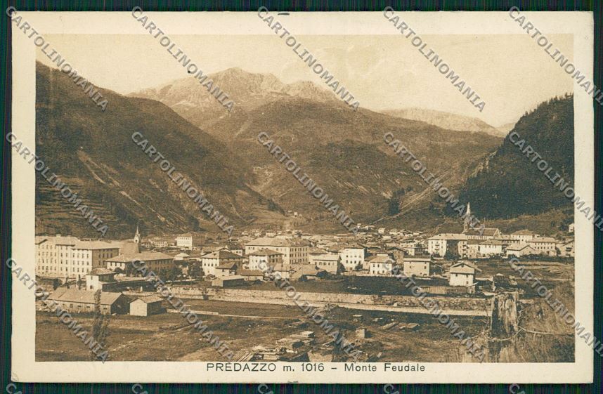 Trento Predazzo cartolina ZC2612 – fronte
