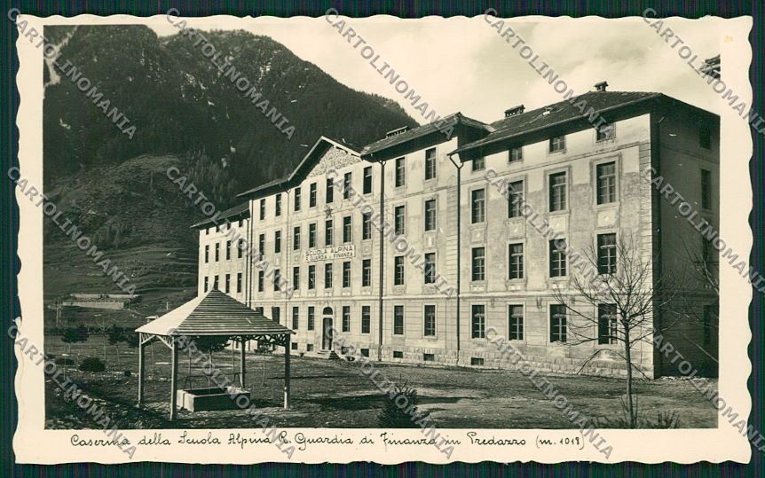 Trento Predazzo Caserma GDF Giovanni Macchi Foto cartolina ZC2618 – fronte