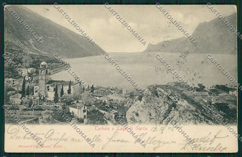 Trento Torbole cartolina ZC2620 – fronte