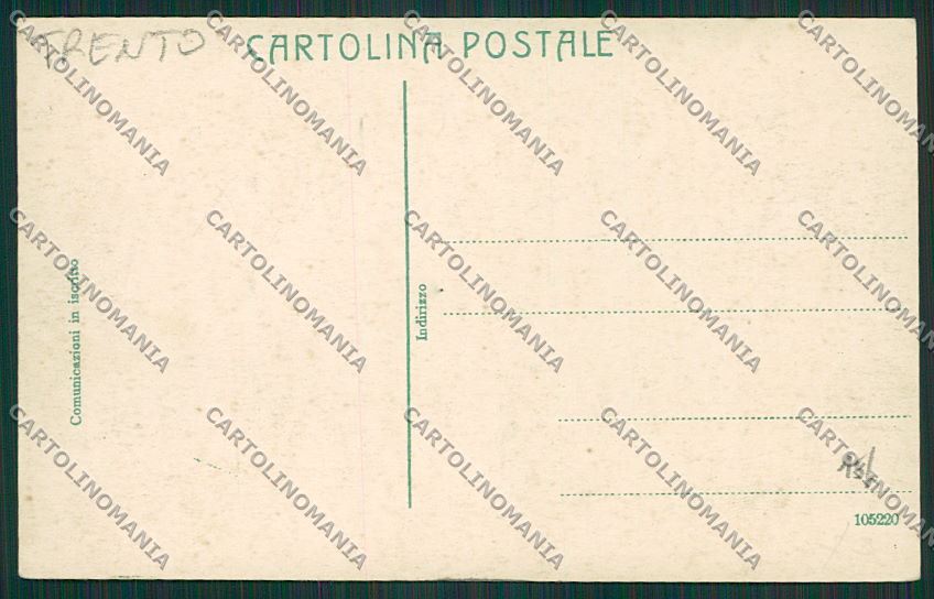 Trento Torbole cartolina ZC2643 – retro