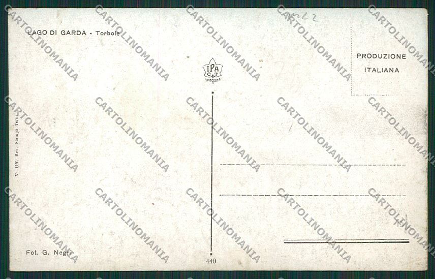 Trento Torbole cartolina ZC2647 – retro