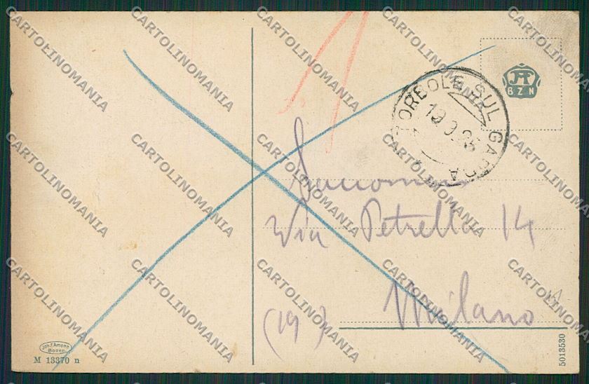 Trento Torbole cartolina ZC2656 – retro