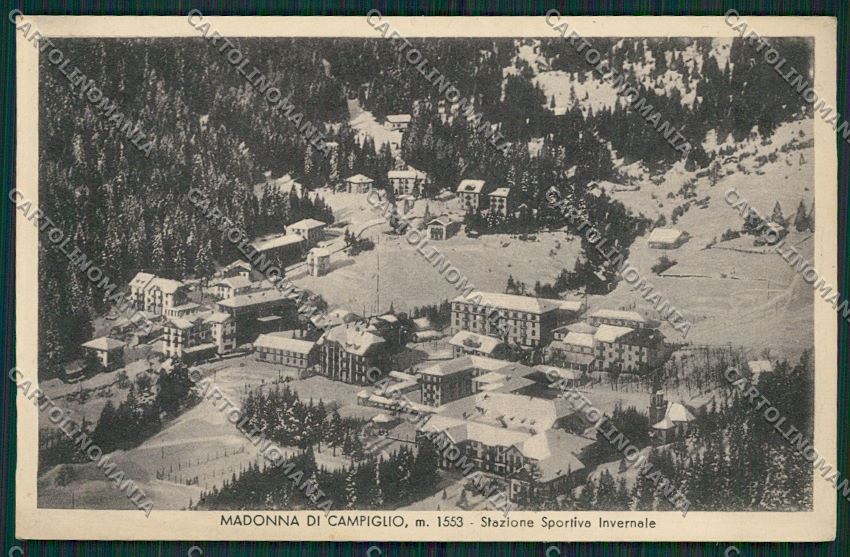 Trento Madonna di Campiglio Nevicata cartolina ZC2664 – fronte