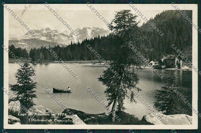 Trento Madonna di Campiglio Lago di Nambino Foto cartolina ZC2673 – fronte