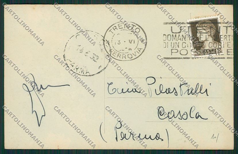 Trento Rovereto Foto cartolina ZC2734 – retro