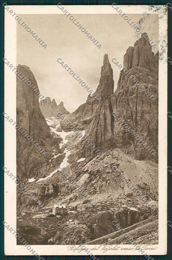 Trento Vigo di Fassa Rifugio Vajolet cartolina ZC2754 – fronte