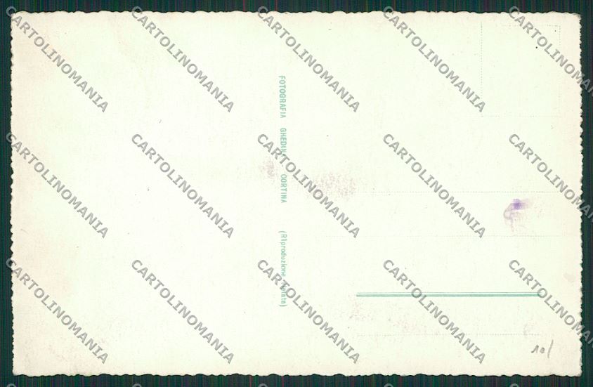 Trento Pozza di Fassa Rifugio Gardeccia Foto cartolina ZC2755 – retro