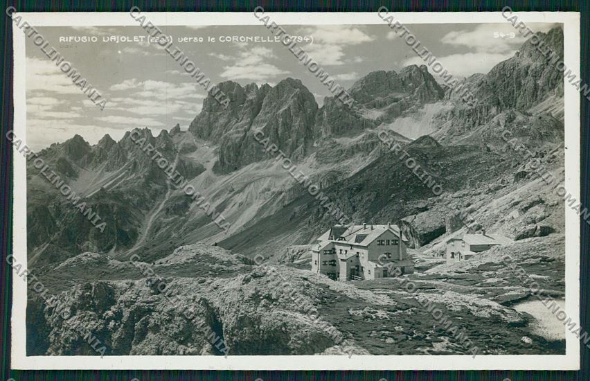 Trento Vigo di Fassa Rifugio Vajolet Foto cartolina ZC2758 – fronte