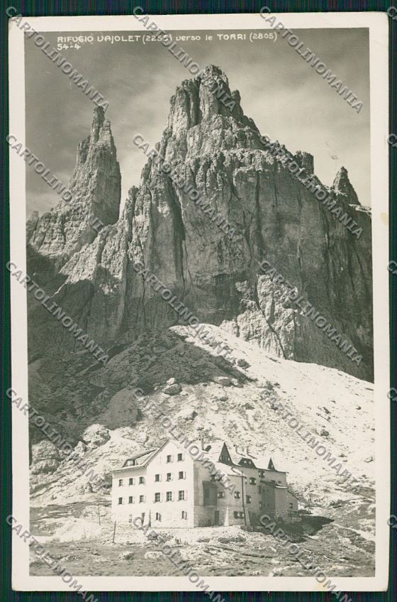 Trento Vigo di Fassa Rifugio Vajolet Foto cartolina ZC2773 – fronte