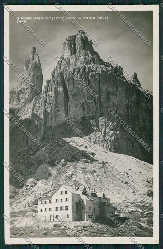 Trento Vigo di Fassa Rifugio Vajolet Foto cartolina ZC2774 – fronte