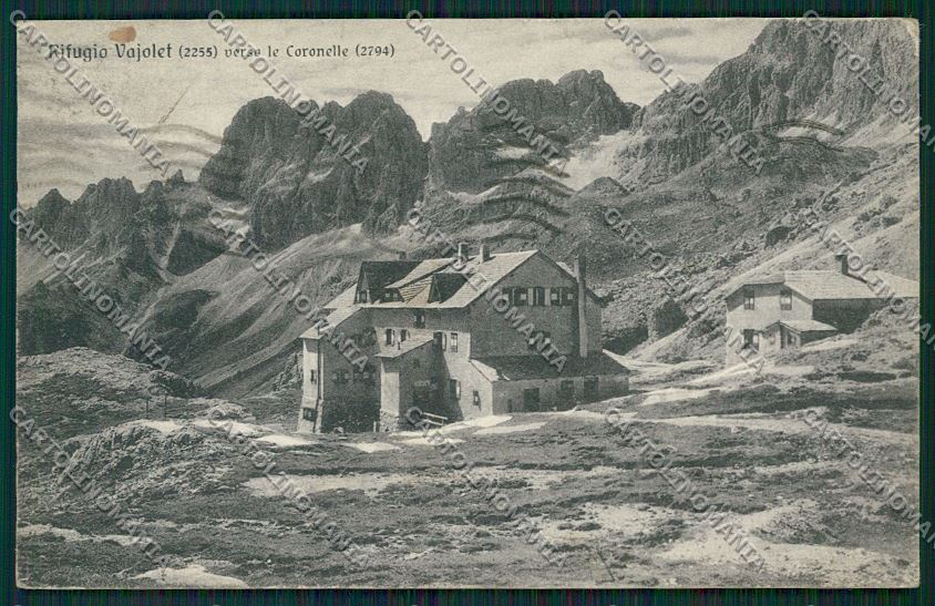 Trento Vigo di Fassa Rifugio Vajolet cartolina ZC2781 – fronte
