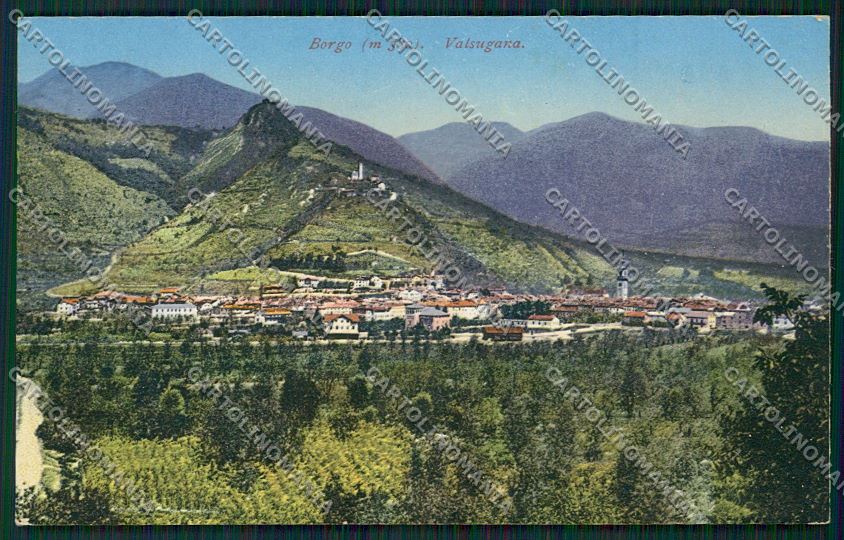 Trento Borgo cartolina ZC2784 – fronte