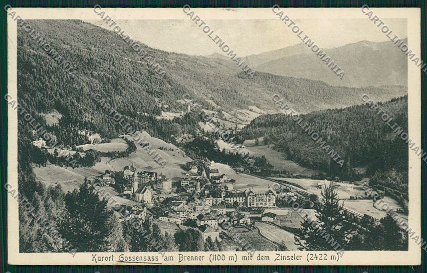 Bolzano Gossensass Colle Isarco cartolina ZC2788 – fronte