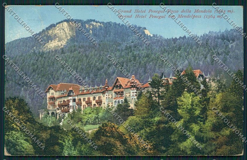 Trento Passo della Mendola cartolina ZC2797 – fronte