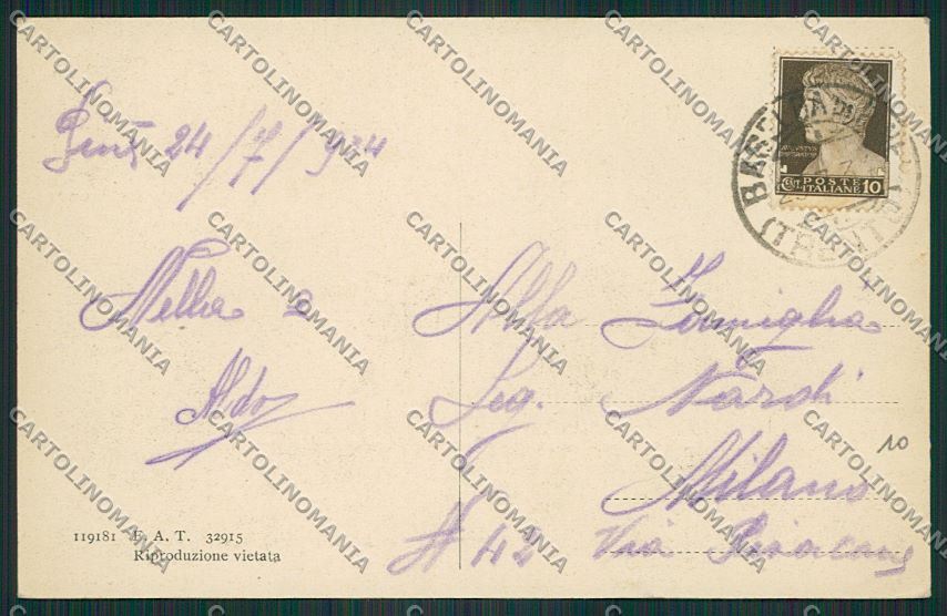 Trento Pinè cartolina ZC2798 – retro