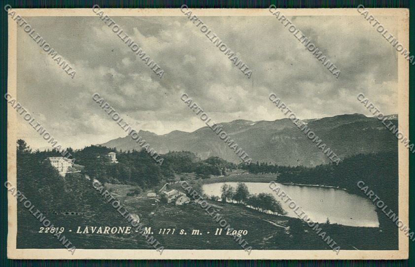 Trento Lavarone cartolina ZC2804 – fronte