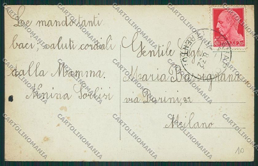 Trento Lavarone cartolina ZC2804 – retro
