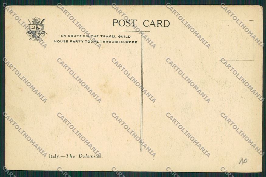 Trento Passo Rolle Hotel Rosetta cartolina ZC2805 – retro