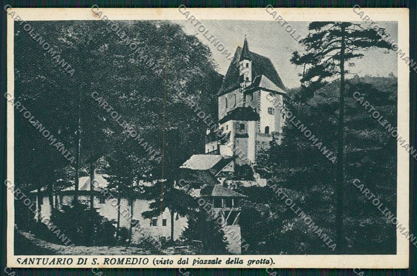 Trento Val di Non Santuario San Romedio cartolina ZC2813 – fronte