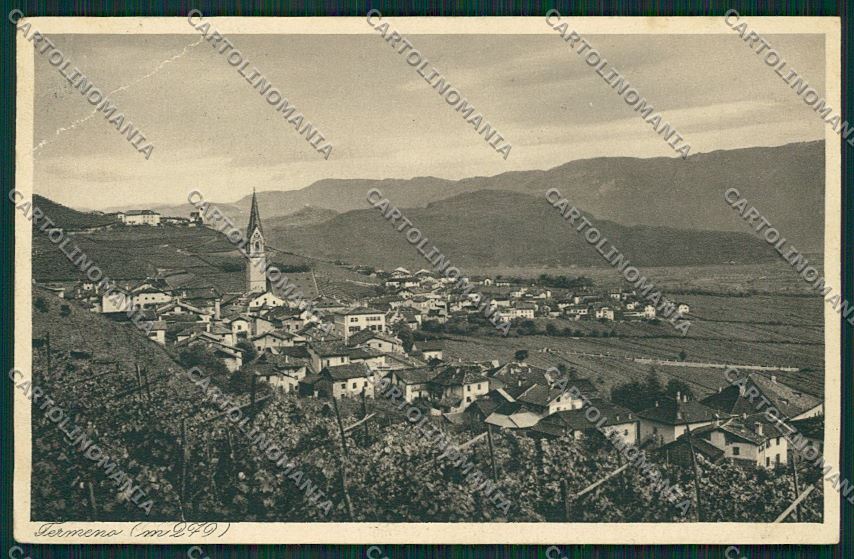 Trento Termeno PIEGA cartolina ZC2821 – fronte