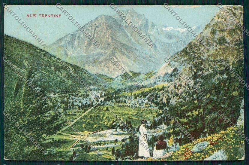Trento Alpi Trentine cartolina ZC2845 – fronte